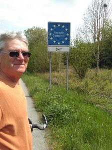 Entering another part of the EU, where borders don't seem to matter very much