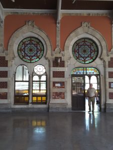 Istanbul's Sirkeci station... used to be the terminus for the Orient Express