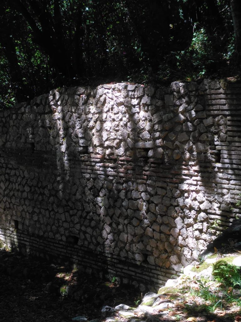 Stone and brick patterns at Butrint